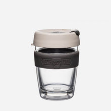 Load image into Gallery viewer, KeepCup Reusable Coffee Cup - Brew LongPlay Glass Double Wall - Medium 12oz Taupe (Milk)
