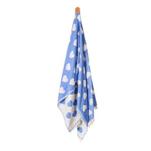 Load image into Gallery viewer, Seven Seas Turkish Towel / Sarong - Premium Hearts - Royal Blue