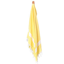 Load image into Gallery viewer, Seven Seas Turkish Towel / Sarong - Premium Diamond Jewel - Yellow