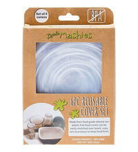 Load image into Gallery viewer, Little Mashies Reusable Food Cover Set (6 Pack)