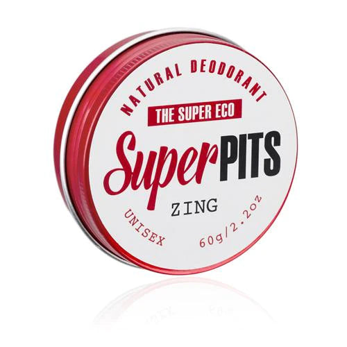 The Super Eco Super Pits Deodorant Paste - Zing (60g)