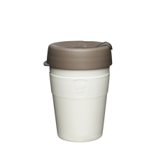 Load image into Gallery viewer, KeepCup Stainless Steel Thermal Coffee Cup - Medium 12oz White (Latte)