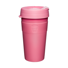 Load image into Gallery viewer, KeepCup Stainless Steel Thermal Coffee Cup - Large 16oz Pink(Saskatoon)