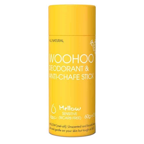 Woohoo Deodorant and Anti-Chafe Stick - Mellow Sensitive (60g)